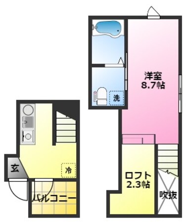 ラ・セオナ元住吉の物件間取画像